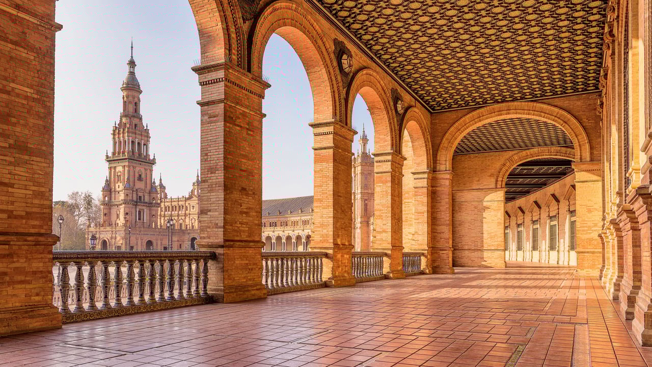 Plaza de España, Seville, Spain (© Horia Merla/Getty Images)