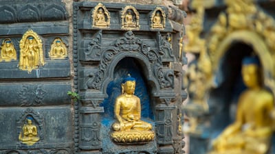 Bing wallpaper May 6, 2020. Bodhi Gaya - site of Buddhist pilgrimage (© Candid168/Shutterstock)