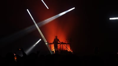 Bing wallpaper April 23, 2022. Rone (Erwan Castex) sur la scène du Printemps de Bourges, le 25 avril 2018 (© Edmond Sadaka Edmond/Sipa/shutterstock)