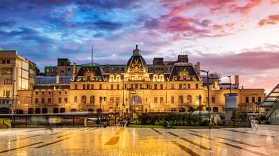 Bing wallpaper July 9, 2025. Constitución railway station, Buenos Aires, Argentina (© Grafissimo/Getty Images)