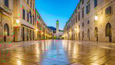 Bing wallpaper June 9, 2025. Old City of Dubrovnik in Dalmatia, Croatia (© bluejayphoto/Getty Images)