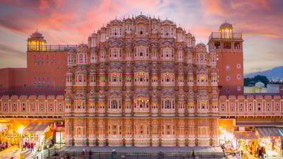 Bing wallpaper May 15, 2025. Hawa Mahal, Jaipur, Rajasthan (© Travel Wild/Getty Images)