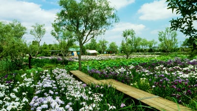 Bing wallpaper May 23, 2025. 水郷佐原あやめパーク, 千葉県 香取市 (© MIXA/Getty Images)