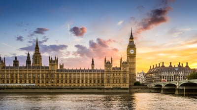 Bing wallpaper May 15, 2025. Big Ben and the Palace of Westminster, London, England (© Puthipong Worasaran/Getty Images)
