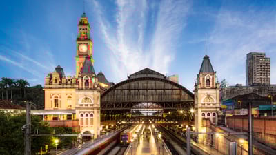 Bing wallpaper July 6, 2025. Estação da Luz, São Paulo (© Thiago Leite/Getty Images)