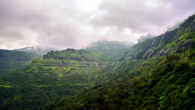 Bing wallpaper August 6, 2025. Malshej Ghat, Maharashtra (© anand purohit/Getty Images)