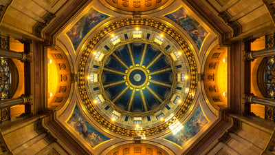 Bing wallpaper May 10, 2025. Minnesota State Capitol, St. Paul, Minnesota (© lavin photography/Getty Images)