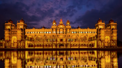 Bing wallpaper May 3, 2025. Mysuru Palace, Mysuru, Karnataka (© Amith Nag Photography/Getty Images)